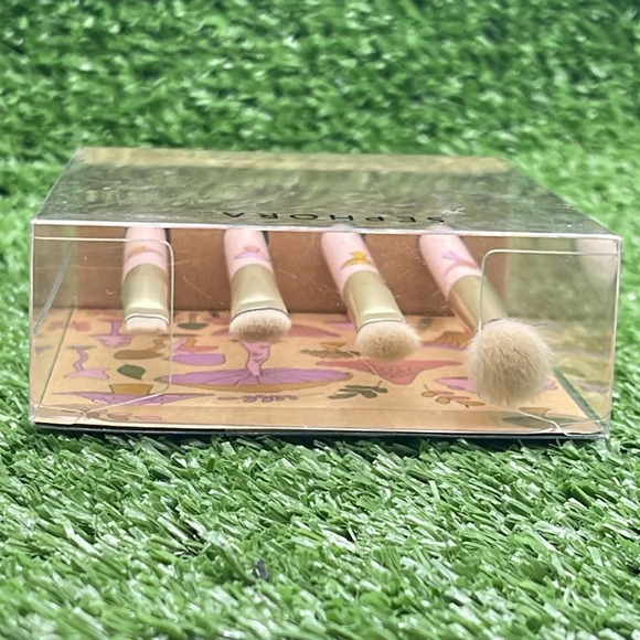 🎉HOST PICK x 2🎉SEPHORA COLLECTION Feeling Groovy Mini Eye Brush Set, LTD EDITION - Picture 4 of 9